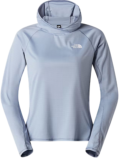 Лонгслив женский The North Face Sunriser Hoodie Frost Grey - Фото 1 большая