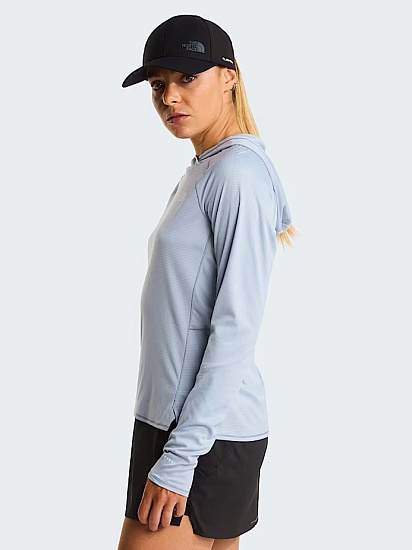 Лонгслив женский The North Face Sunriser Hoodie Frost Grey - Фото 4 большая