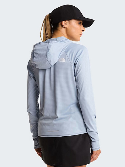 Лонгслив женский The North Face Sunriser Hoodie Frost Grey - Фото 5 большая