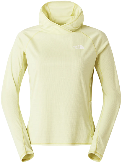 Лонгслив женский The North Face Sunriser Hoodie Lemon Mist - Фото 1 большая