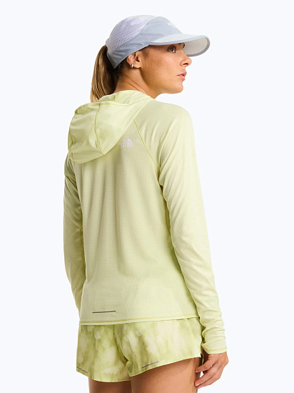 Лонгслив женский The North Face Sunriser Hoodie Lemon Mist - Фото 4 большая