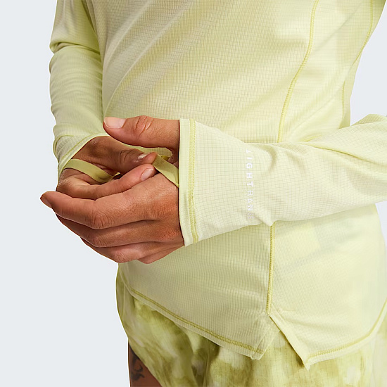 Лонгслив женский The North Face Sunriser Hoodie Lemon Mist - Фото 5 большая