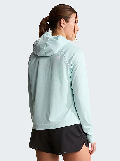Лонгслив женский The North Face Sunriser Hoodie Opal Frost - Фото 5 большая