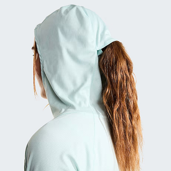 Лонгслив женский The North Face Sunriser Hoodie Opal Frost - Фото 7 большая
