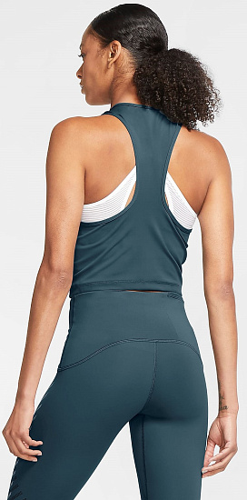 Майка женская Nike Runway GX Ash Green - Фото 3 большая