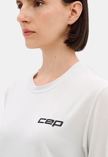 Лонгслив женский CEP CT81W Core Run 5.0 Ice - Фото 6 большая