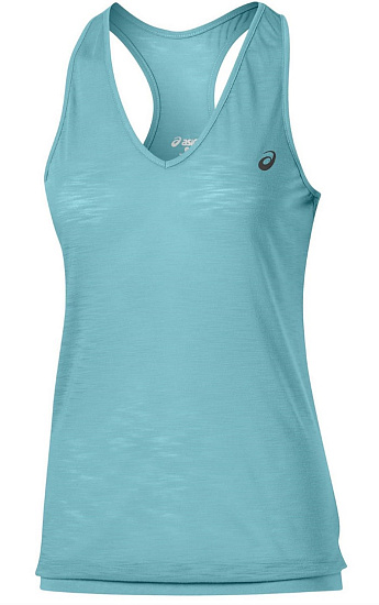 Топ женский ASICS fuzeX Tank Бирюзовый - Фото 1 большая