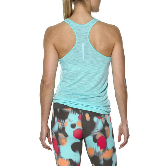 Топ женский ASICS fuzeX Tank Бирюзовый - Фото 4 большая