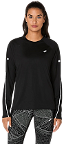 Лонгслив женский ASICS Road Lite-Show Top Performance Black