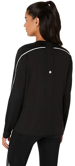 Лонгслив женский ASICS Road Lite-Show Top Performance Black - Фото 2 большая