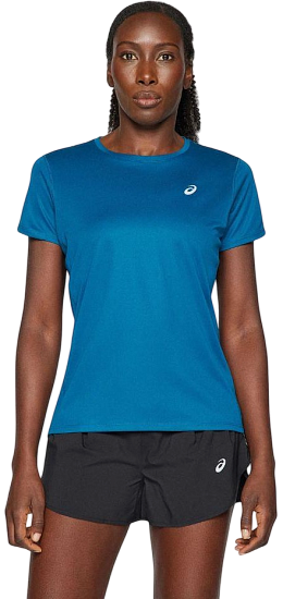 Футболка женская ASICS Core Top Blue - Фото 1 большая