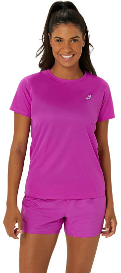 Футболка женская ASICS Core Top Розовый - Фото 1 большая