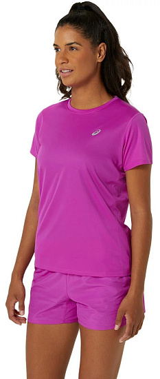 Футболка женская ASICS Core Top Розовый - Фото 2 большая