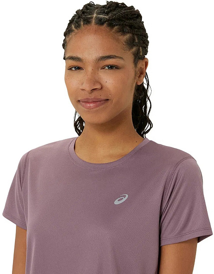 Футболка женская ASICS Core Top Pink - Фото 4 большая