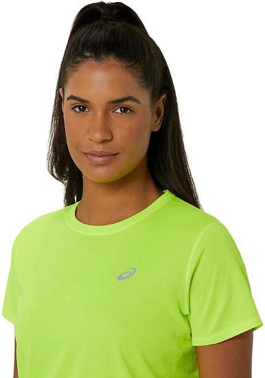 Футболка женская ASICS Core Top Huddle Yellow - Фото 3 большая