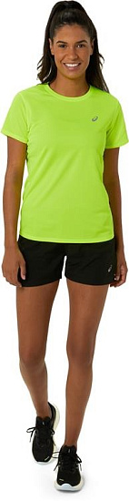 Футболка женская ASICS Core Top Huddle Yellow - Фото 4 большая
