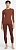 Футболка женская Nike Yoga Luxe L/S Oxen Brown/Iron Grey - Фото 6 малая