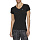 Футболка женская ASICS V-Neck Ss Top Performance Black - Фото 3 малая