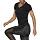 Футболка женская ASICS V-Neck Ss Top Performance Black - Фото 5 малая
