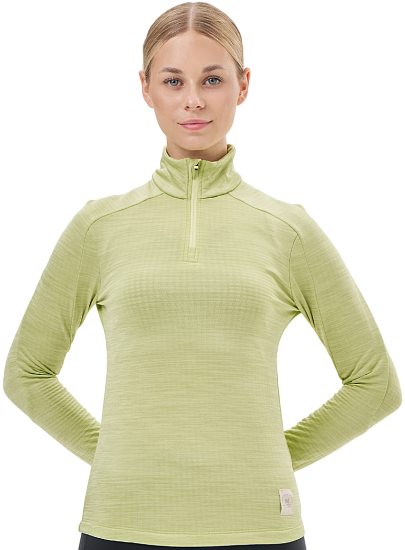 Лонгслив женский Nordski Impulse Cool Matcha - Фото 1 большая