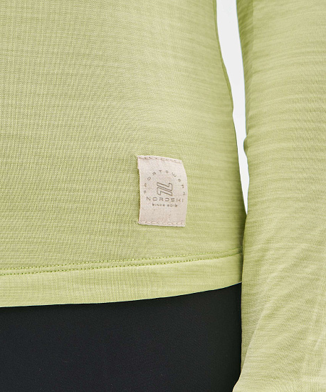 Лонгслив женский Nordski Impulse Cool Matcha - Фото 5 большая