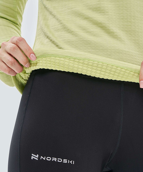 Лонгслив женский Nordski Impulse Cool Matcha - Фото 7 большая