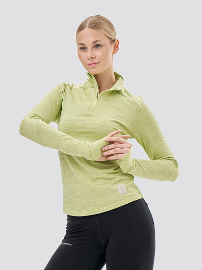 Лонгслив женский Nordski Impulse Cool Matcha - Фото 8 большая