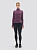 Лонгслив женский Nordski Impulse Plum - Фото 9 малая