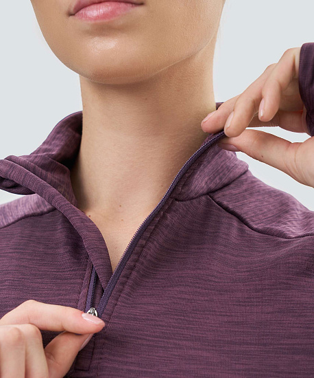 Лонгслив женский Nordski Impulse Plum - Фото 3 большая