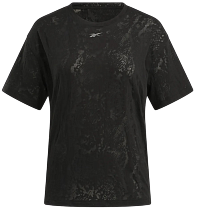 Футболка женская Reebok Burnout Черный