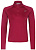 Лонгслив женский Reebok Running 1/4 Zip Бордовый - Фото 1 малая