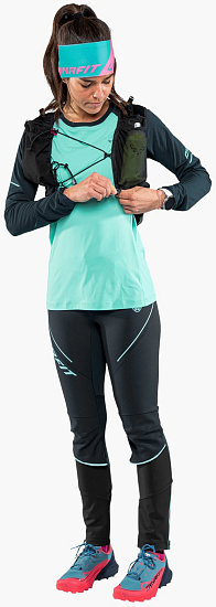 Лонгслив женский Dynafit Alpine Pro Marine Blue - Фото 4 большая