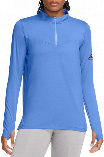 Футболка женская Nike Element Trail Aluminum - Фото 1 большая