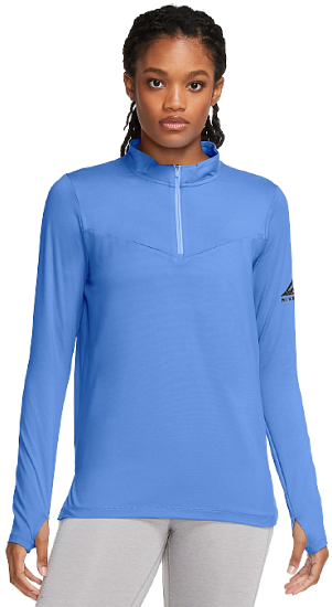 Футболка женская Nike Element Trail Aluminum - Фото 2 большая