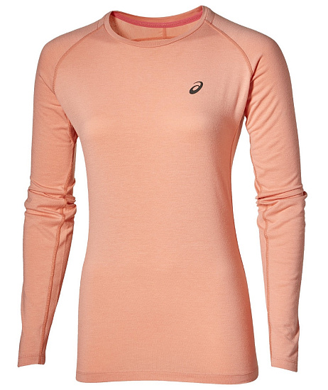 Футболка женская ASICS Elite Baselayer Персиковый - Фото 1 большая