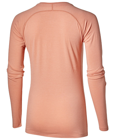 Футболка женская ASICS Elite Baselayer Персиковый - Фото 2 большая
