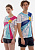 Футболка женская Wonder Trail Topo Blue Pink - Фото 6 малая