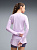 Лонгслив женский Puma Everyday Cloudpun Light Lavender - Фото 4 малая