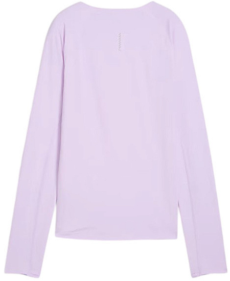 Лонгслив женский Puma Everyday Cloudpun Light Lavender - Фото 2 большая