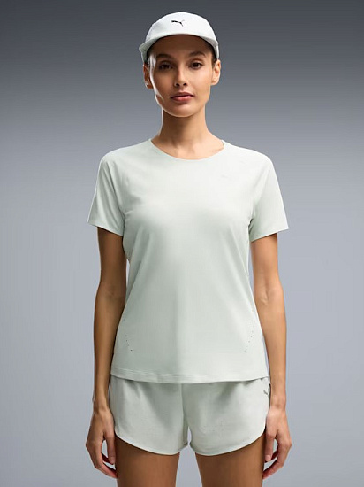 Футболка женская Puma Everyday Cloudpun Creme De Mint - Фото 3 большая