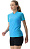 Футболка женская UYN Running Exceleration Ow Sh_Sl Turquoise/Ash - Фото 5 малая