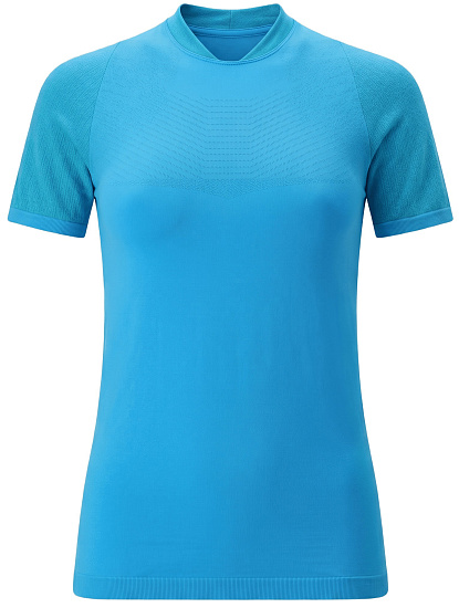 Футболка женская UYN Running Exceleration Ow Turquoise/Ash - Фото 1 большая