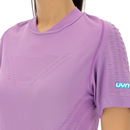 Футболка женская UYN Run Fit Ow Sh_Sl Chinese Violet - Фото 5 большая