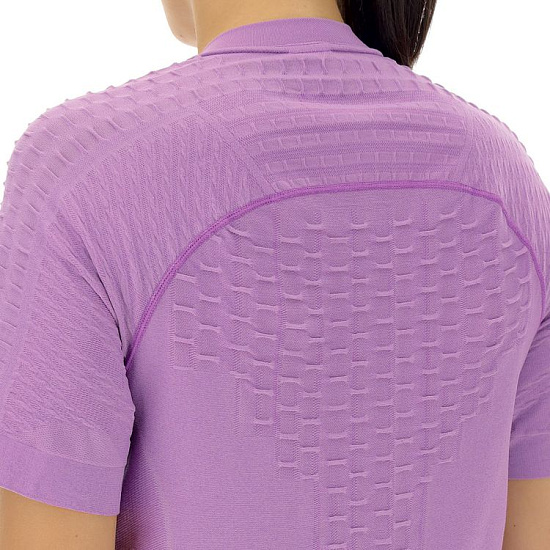 Футболка женская UYN Run Fit Ow Sh_Sl Chinese Violet - Фото 6 большая