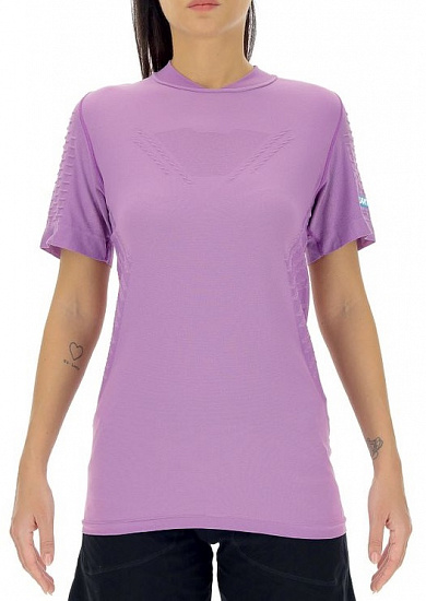 Футболка женская UYN Run Fit Ow Sh_Sl Chinese Violet - Фото 1 большая
