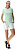 Футболка женская UYN Run Fit Ow Sh_Sl Green Ash - Фото 9 малая