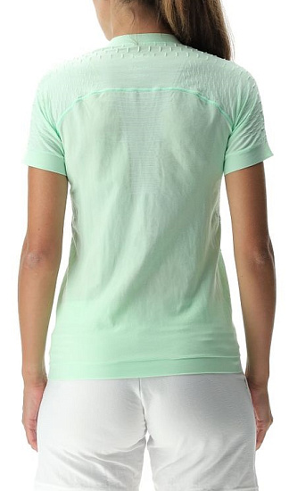 Футболка женская UYN Run Fit Ow Sh_Sl Green Ash - Фото 3 большая