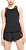Майка женская Nike Aeroswift Singlet Black/White - Фото 1 малая