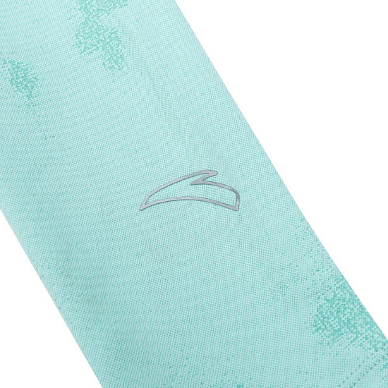 Футболка женская Anta Running LS Heather Green - Фото 4 большая