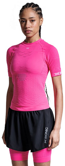 Футболка женская X-Bionic Effektor Neo Pink/X White - Фото 4 большая